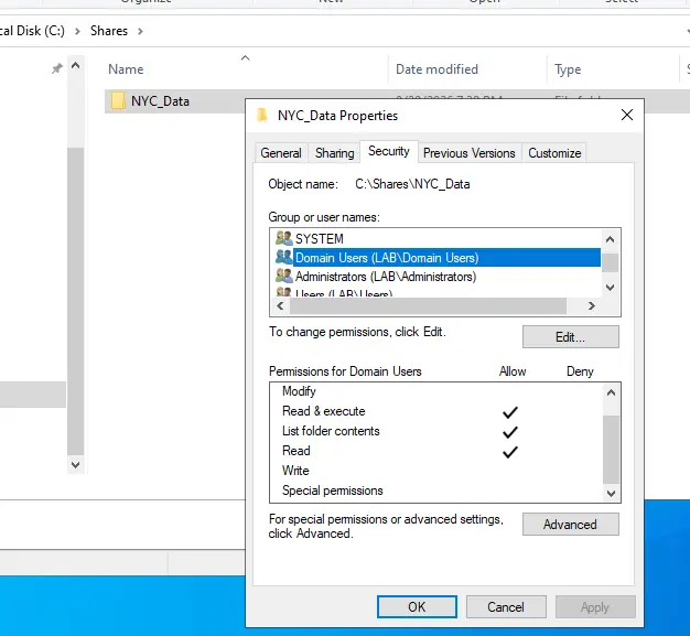 Share Permissions